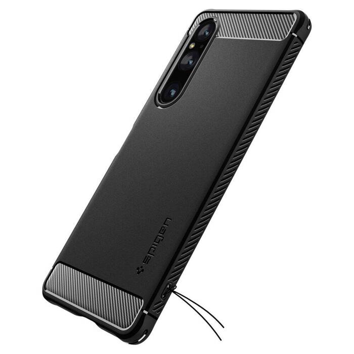 Etui Spigen Rugged Armor Sony Xperia 1 V Matte Black Case