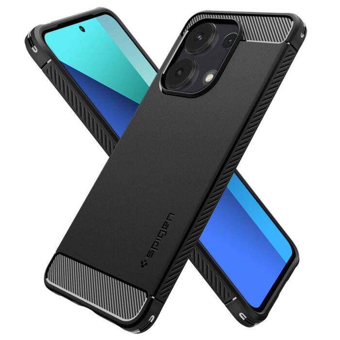 Etui Spigen Rugged Armor Xiaomi Redmi Note 13 4g / Lte Matte Black Case