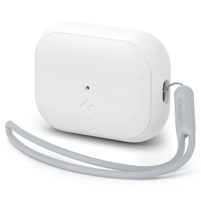 Etui Spigen Silicone Fit Strap Apple Airpods Pro 1 / 2 White/grey Case