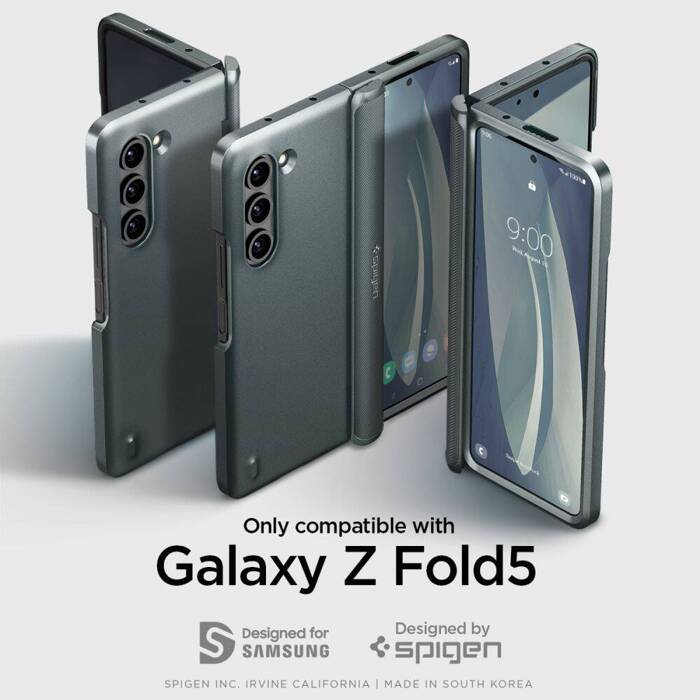 Etui Spigen Slim Armor Pro Galaxy Z Fold 5 Abyss Green Case