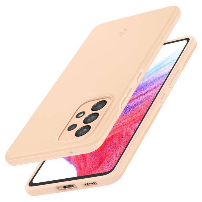 Etui Spigen Thin Fit Galaxy A53 5G Etui Cotton Peach