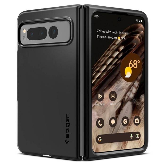 Etui Spigen Thin Fit Google Pixel Fold Black Case