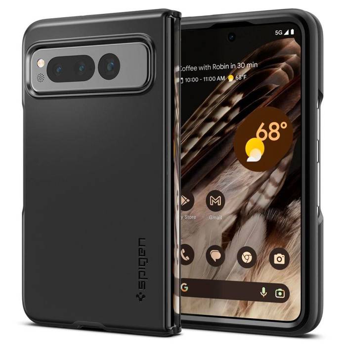 Etui Spigen Thin Fit Google Pixel Fold Black Case