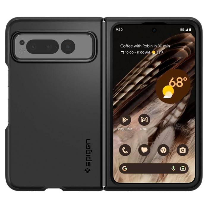 Etui Spigen Thin Fit Google Pixel Fold Black Case