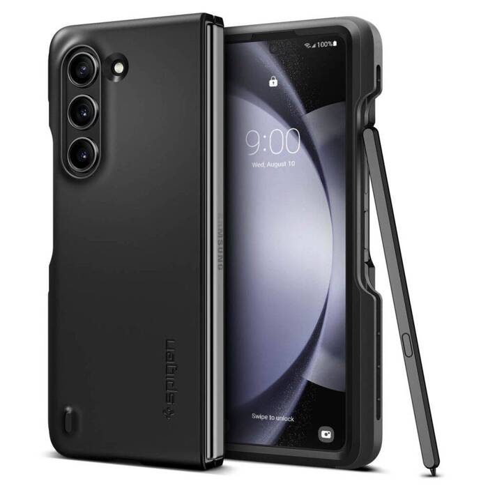 Etui Spigen Thin Fit Pen Galaxy Z Fold 5 Black Case