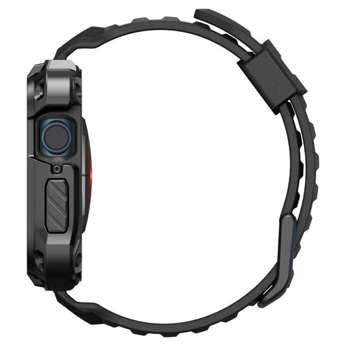 Etui Spigen Tough Armor Pro Apple Watch 7 8 9 45mm Czarne