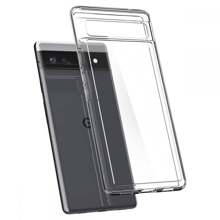 Etui Spigen Ultra Hybrid Google Pixel 6A ETUI CRYSTAL Przezroczyste Clear