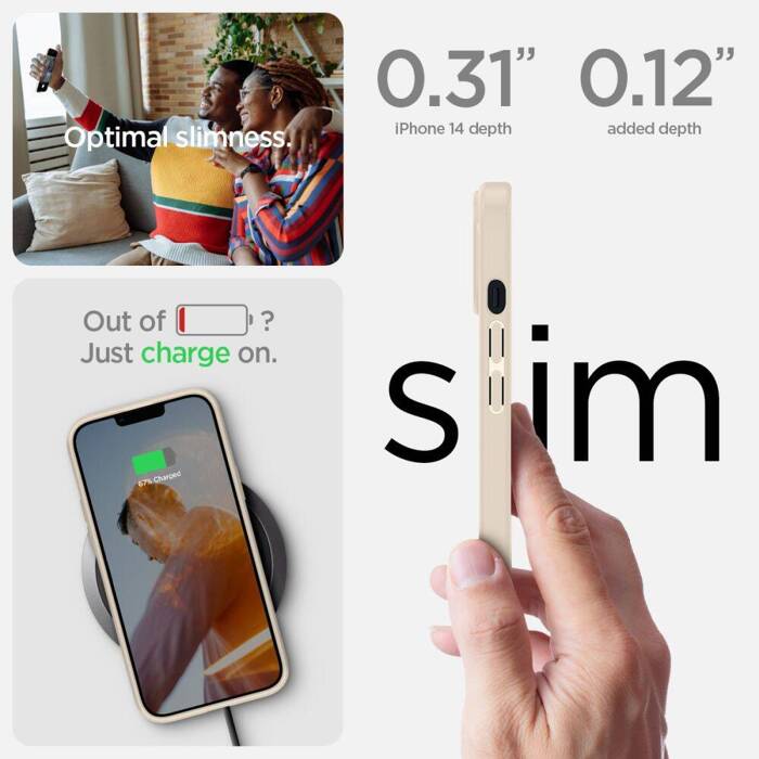 Etui Spigen Ultra Hybrid iPhone 14 Plus Sand Beige