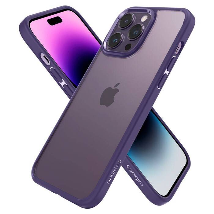 Etui Spigen Ultra Hybrid iPhone 14 Pro Deep Purple Case