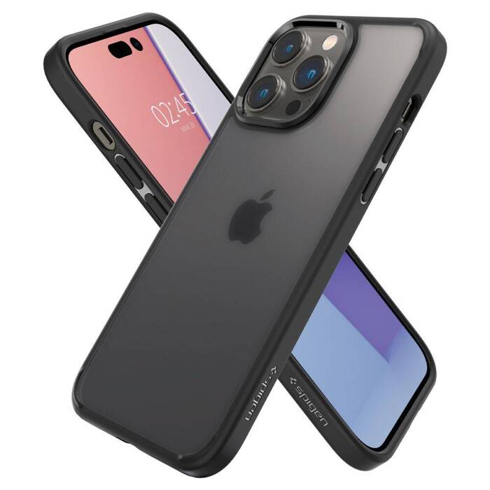 Etui Spigen Ultra Hybrid iPhone 14 Pro Frost Black