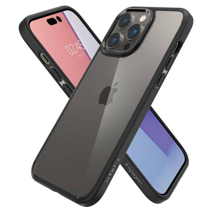 Etui Spigen Ultra Hybrid iPhone 14 Pro Matte Black