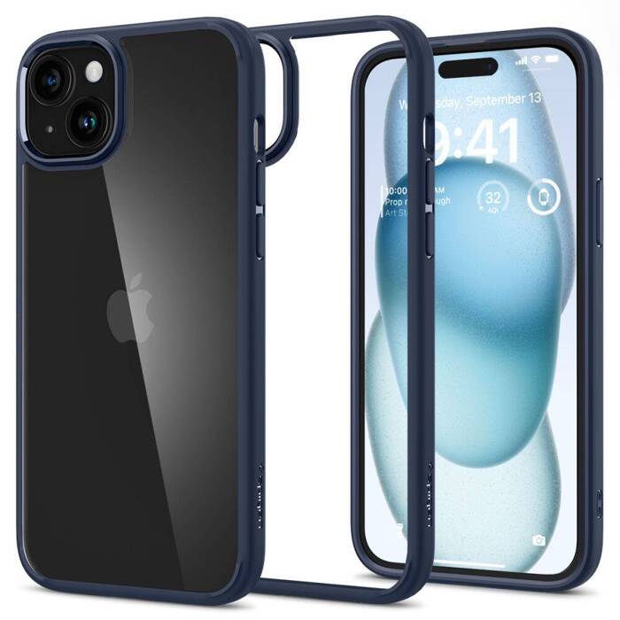 Etui Spigen Ultra Hybrid iPhone 15 Navy Blue