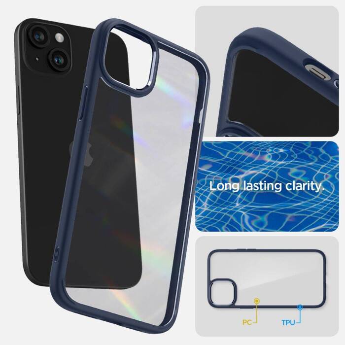 Etui Spigen Ultra Hybrid iPhone 15 Navy Blue