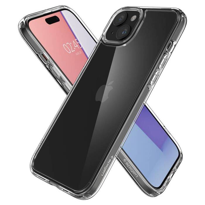 Etui Spigen Ultra Hybrid iPhone 15 Plus Crystal Clear