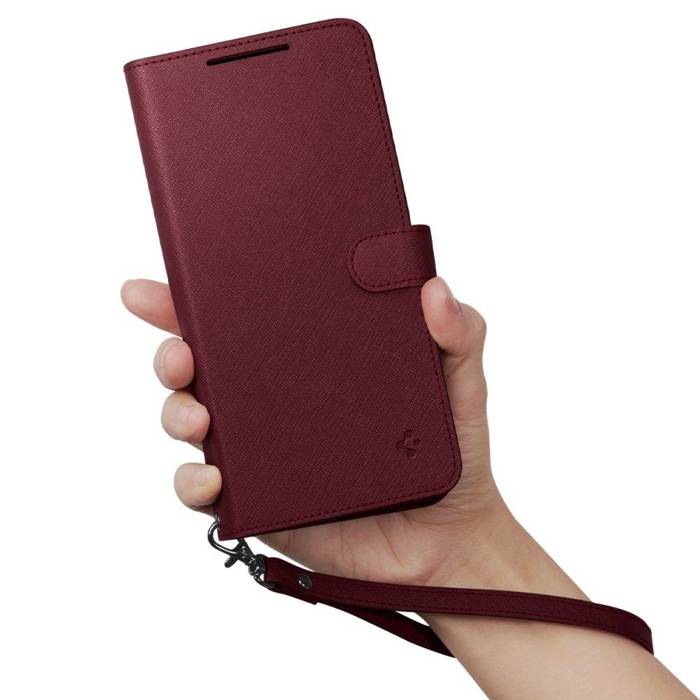 Etui Spigen Wallet ”s” Plus Galaxy S23 Burgundy Case