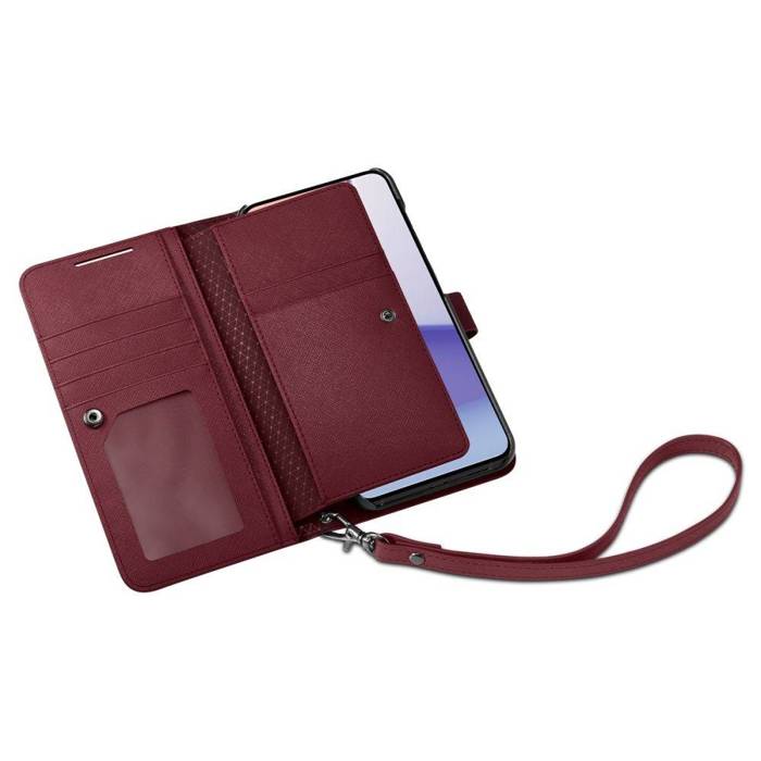 Etui Spigen Wallet ”s” Plus Galaxy S23 Burgundy Case