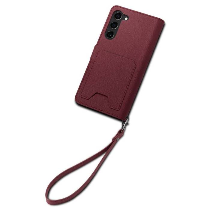 Etui Spigen Wallet ”s” Plus Galaxy S23 Burgundy Case