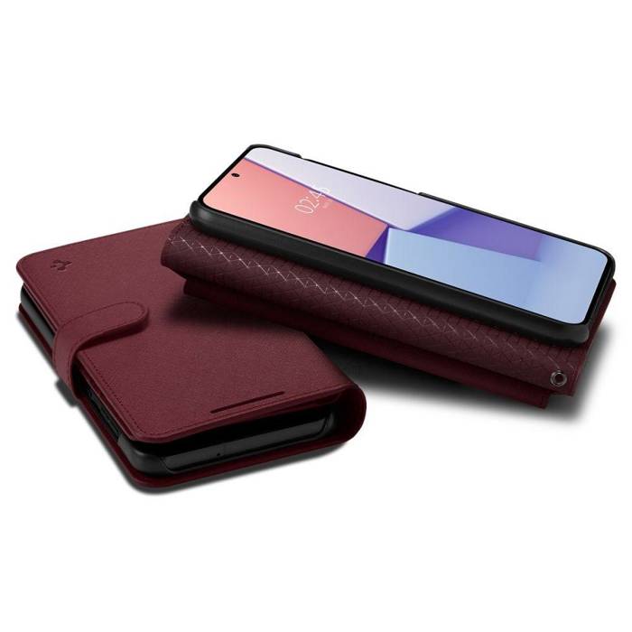 Etui Spigen Wallet ”s” Plus Galaxy S23 Burgundy Case