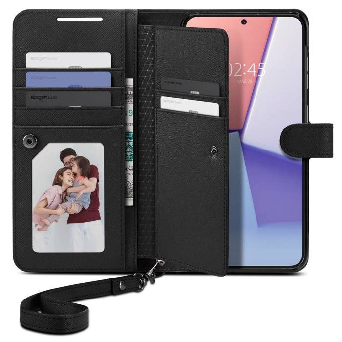 Etui Spigen Wallet ”s” Plus Galaxy S23 Plus Black Case