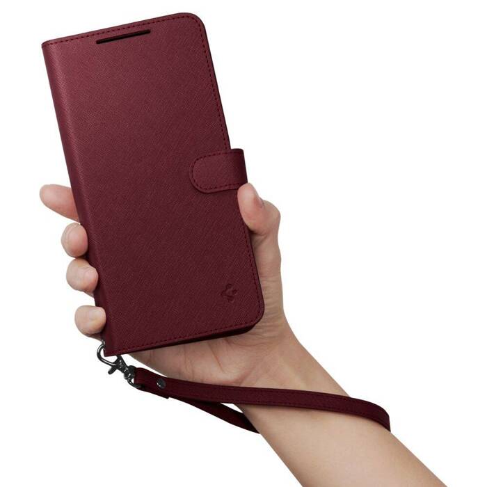 Etui Spigen Wallet ”s” Plus Galaxy S23 Plus Burgundy Case