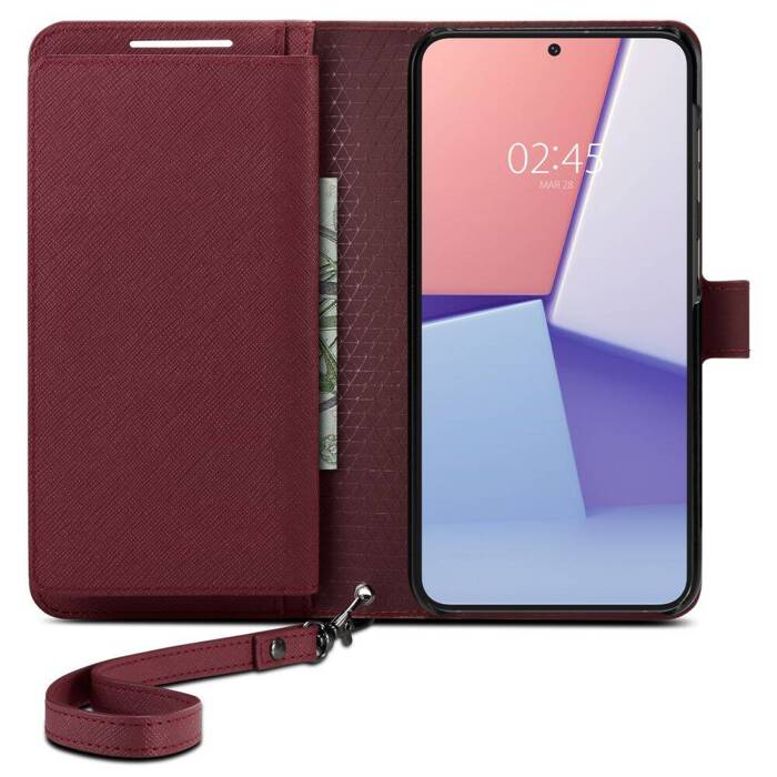 Etui Spigen Wallet ”s” Plus Galaxy S23 Plus Burgundy Case