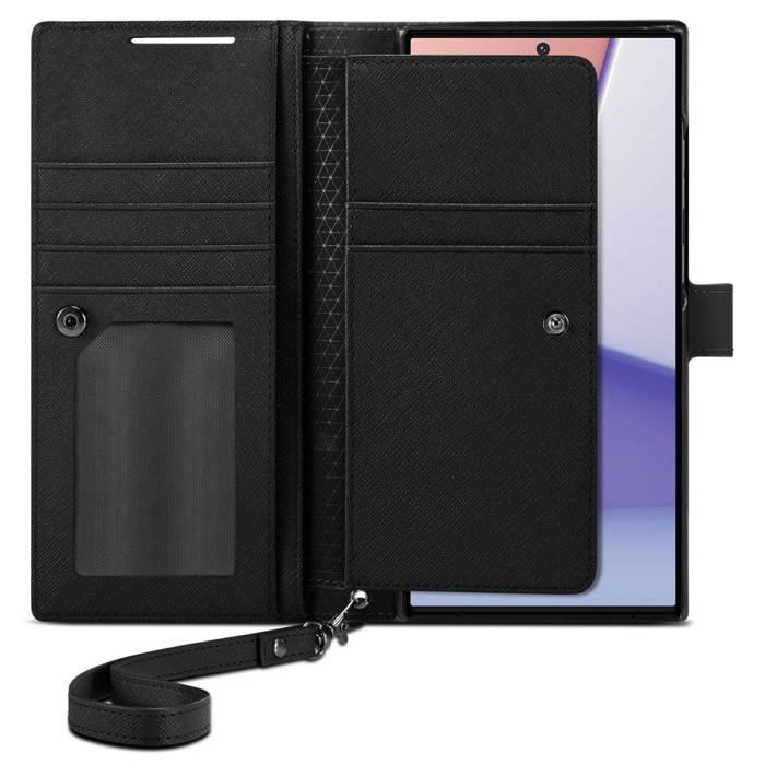 Etui Spigen Wallet ”s” Plus Galaxy S23 Ultra Black Case