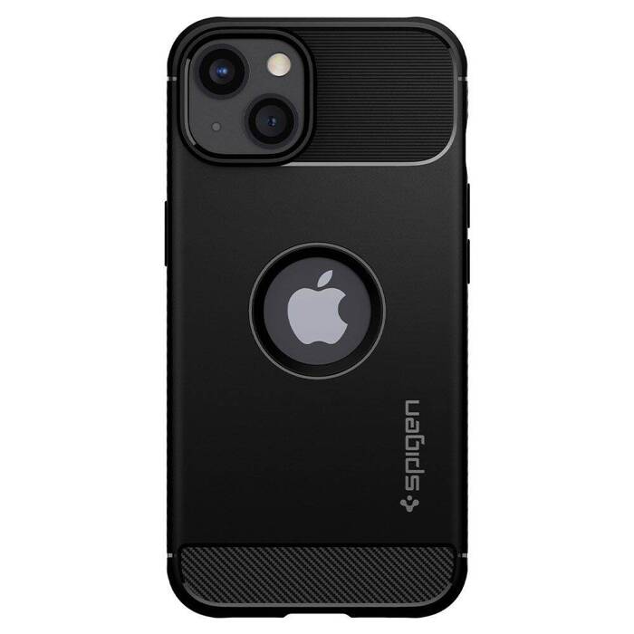 Etui Spigen iPhone 13 RUGGED ARMOR MATTE BLACK CASE