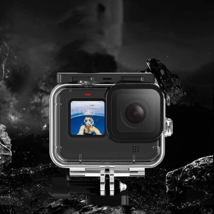 Etui TECH-PROTECT Gopro Hero 9 Waterproofcase Clear Przeźroczyste Case