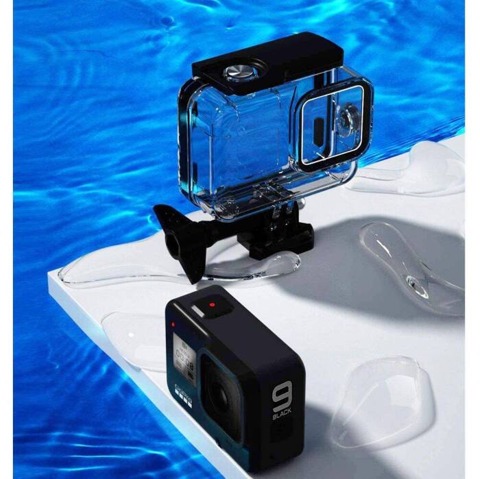 Etui TECH-PROTECT Gopro Hero 9 Waterproofcase Clear Przeźroczyste Case