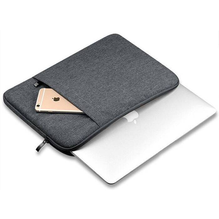 Etui TECH-PROTECT Laptop 15-16 Sleeve Dark Grey Szare Case