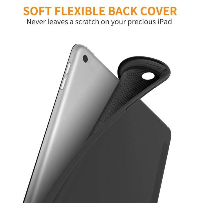 Etui TECH-PROTECT Smartcase Ipad 9.7 2017/2018 Black Czarne Case