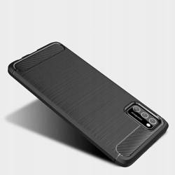 Etui TECH-PROTECT Xiaomi Poco M3 Tpucarbon Black Czarne Case