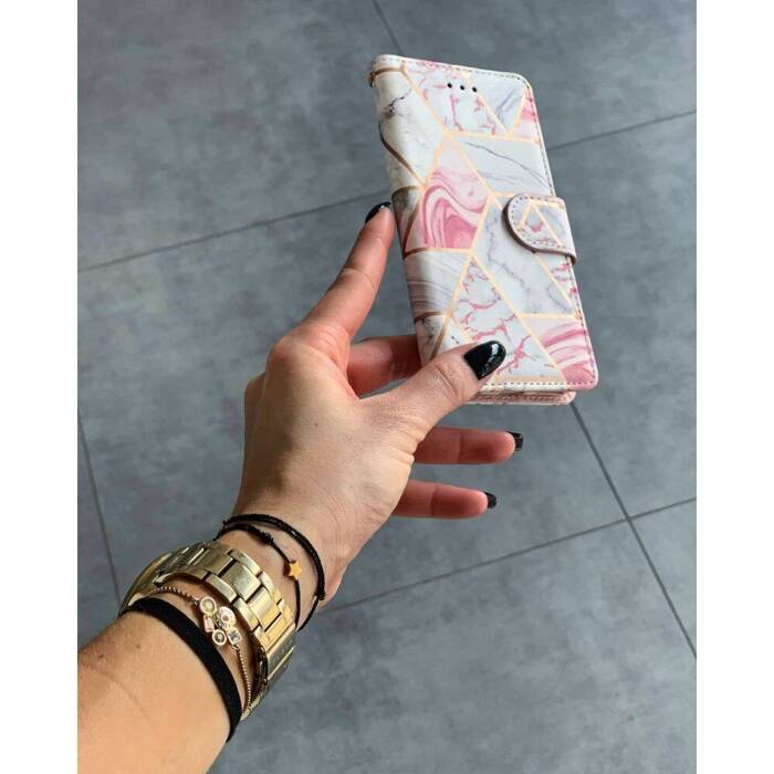 Etui TECH-PROTECT iPhone 11 Wallet Marble Case