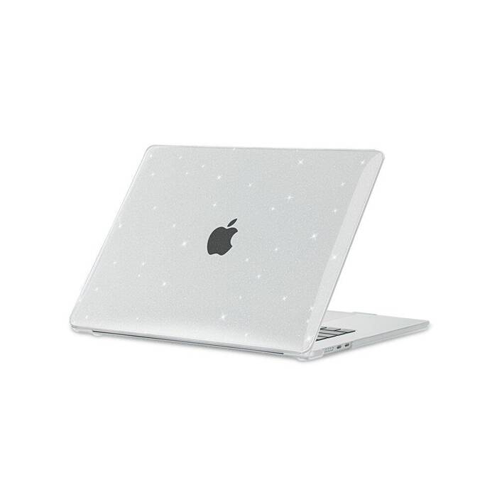 Etui Tech-Protect Smartshell Macbook Air 15 2023 Glitter Clear Case