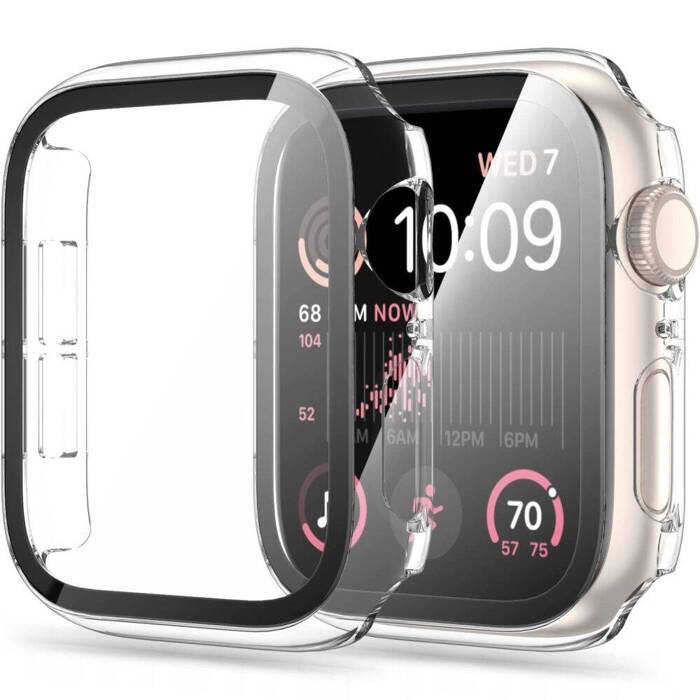 Etui Tech-protect Defense360 Apple Watch 4 / 5 / 6 / Se (44mm) Clear Case