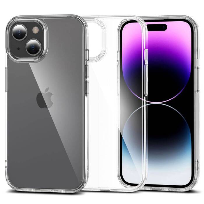 Etui Tech-protect Flexair Hybrid iPhone 15 Clear Case