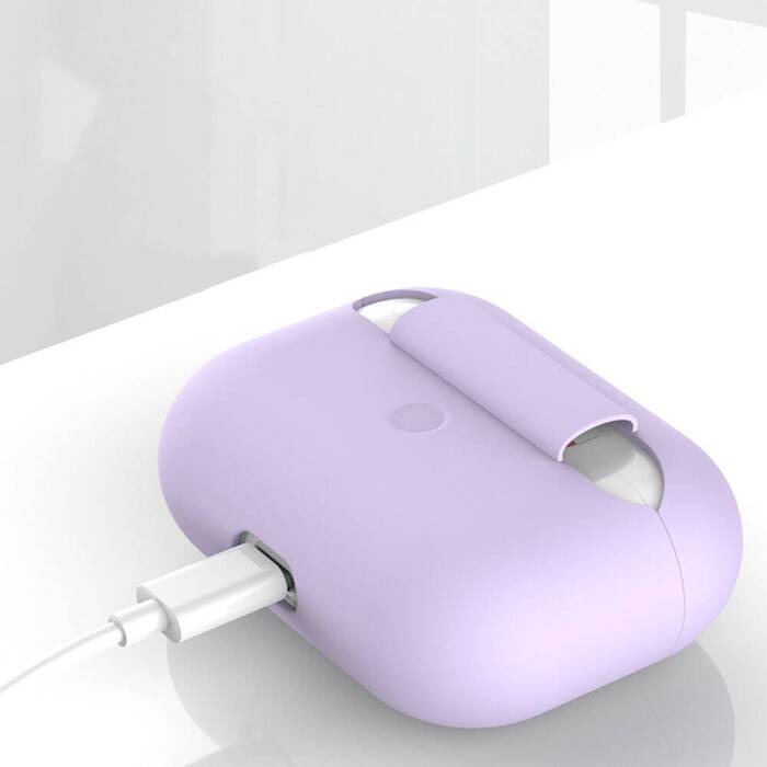 Etui Tech-protect Icon Apple Airpods Pro 1 / 2 Violet Case