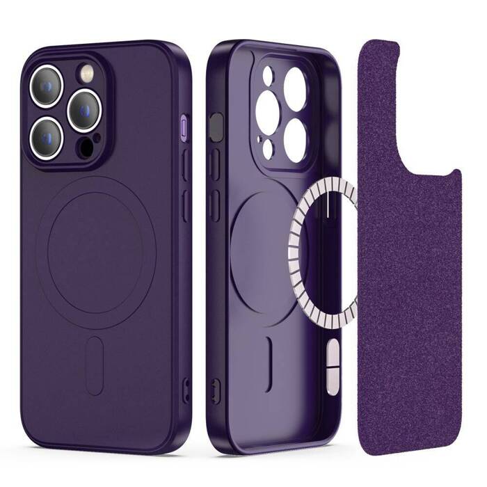 Etui Tech-protect Icon Magsafe iPhone 14 Pro Max Deep Purple