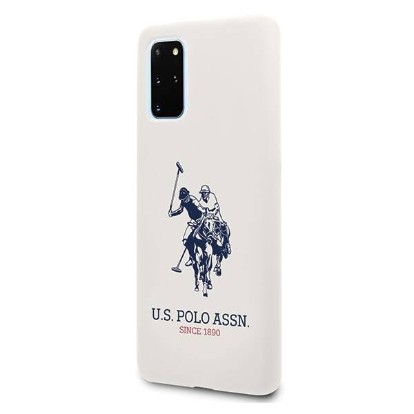 Etui US POLO Samsung Galaxy S20 Plus Silicone Collection Biały Case