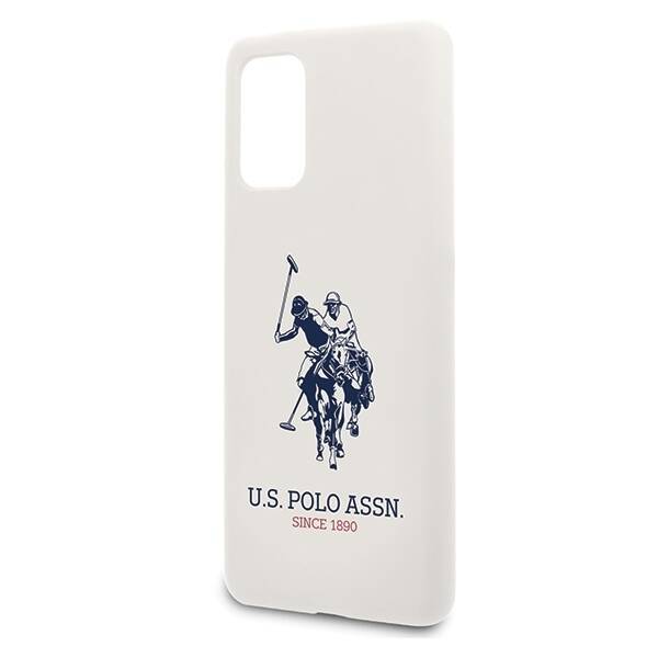 Etui US POLO Samsung Galaxy S20 Plus Silicone Collection Biały Case