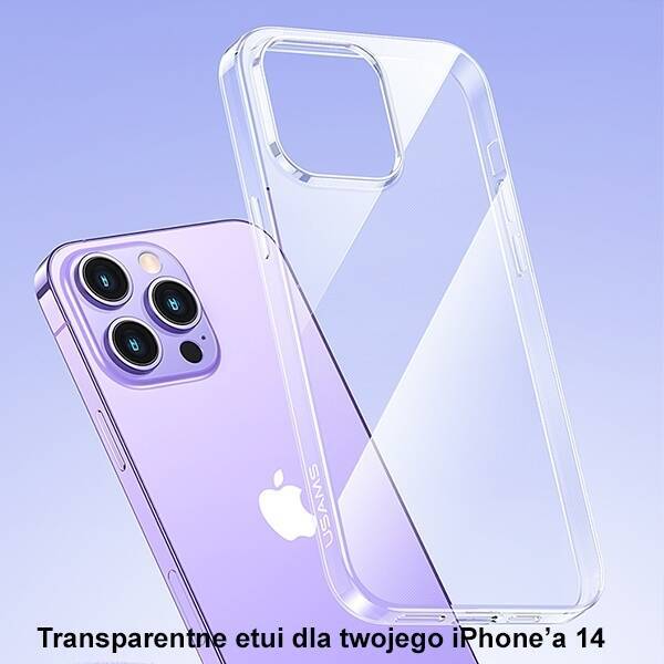 Etui Usams Etui Primary iPhone 14 Plus 6,7" Transparent Ip14mys01 (us-bh797) Case