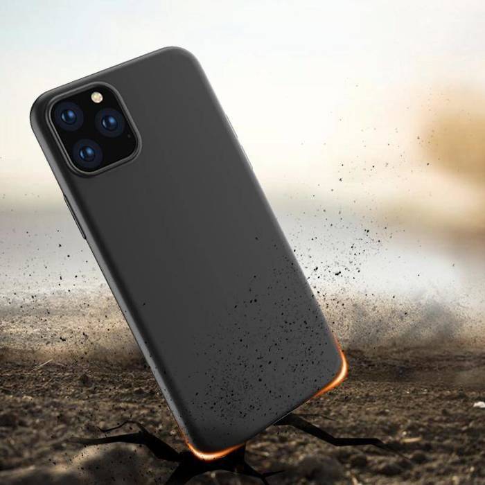 Etui Żelowe elastyczne etui pokrowiec do iPhone 15 Pro Soft Case - czarny Case