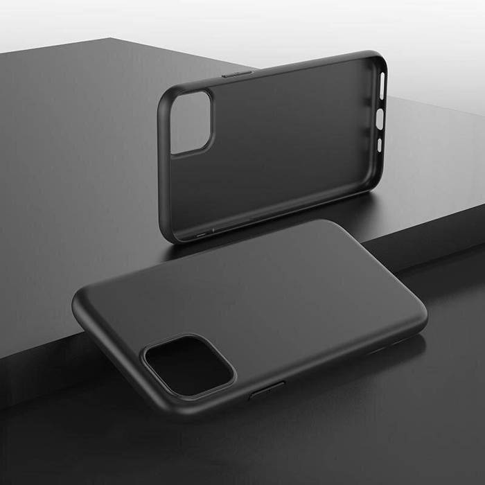 Etui Żelowe elastyczne etui pokrowiec do iPhone 15 Pro Soft Case - czarny Case