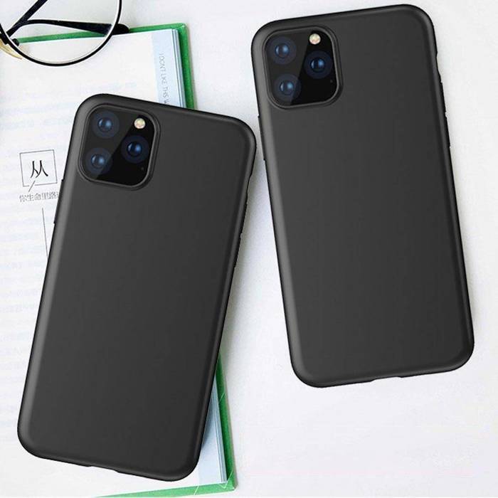 Etui Żelowe elastyczne etui pokrowiec do iPhone 15 Pro Soft Case - czarny Case