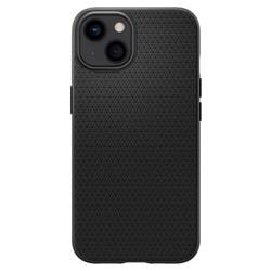 Etui iPhone 13 Spigen Liquid Air Matte Black Case + Szkło Hartowane Full Cover Spigen