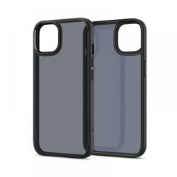 Etui iPhone 13 Spigen Ultra Hybrid Matte Frost Black Case + Szkło Hartowane Spigen Glas.tr Slim