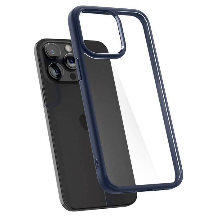 Etui iPhone 15 Pro Max Spigen Ultra Hybrid Navy Blue