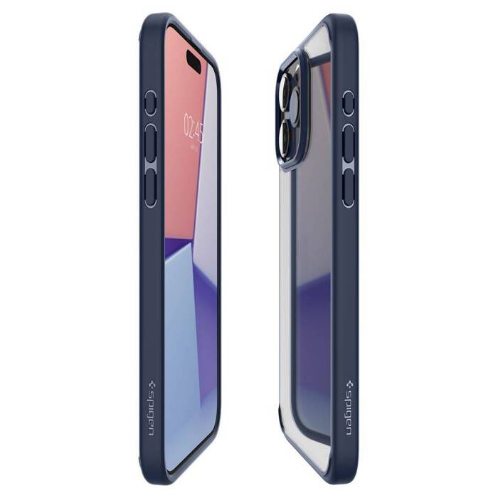 Etui iPhone 15 Pro Max Spigen Ultra Hybrid Navy Blue