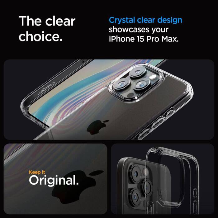 Etui iPhone 15 Pro Max Spigen Ultra Hybrid Space Crystal Case