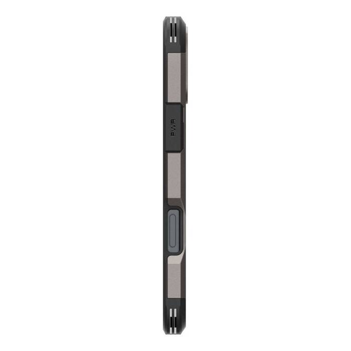 Etui iPhone 16 Spigen Tough Armor Mag Magsafe Gunmetal